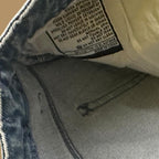 Vintage Lee Z-Two Tapered Slim Fit Jeans Mid Blue W34 L30