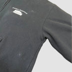 Vintage Jungo Ranches Zip Up Embroidered Thick Lined Hoodie Black XXL