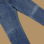 Vintage Wrangler USA Made Straight Leg Boyfriend/Mom Jeans Dark Blue W26 L30