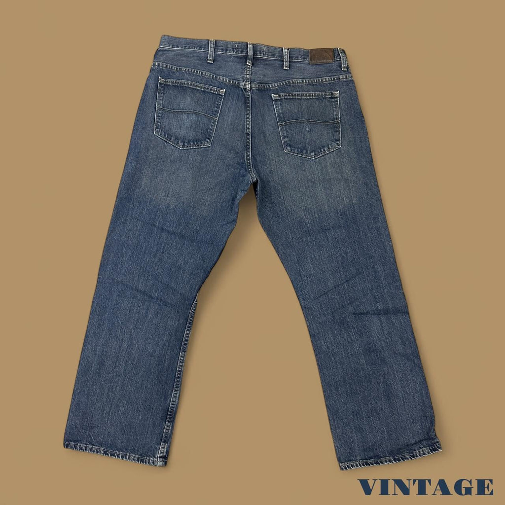 Vintage Lee Relaxed Bootcut Jeans Dark Blue W38 L30