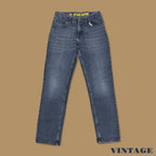Vintage Lee Extreme Comfort Straight Leg Boyfriend Jeans Dark Blue W29 L30