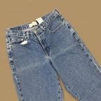Vintage 90s Reflect Jeans Wide Leg Boyfriend Jeans Mid Blue W28 L30