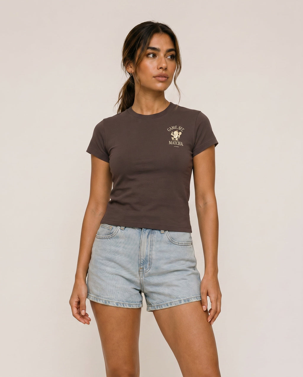 Game, Set, Matcha Crewneck T-Shirt