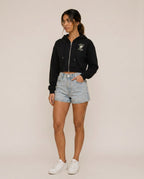 Game, Set, Matcha Cropped Hoodie