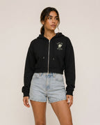 Game, Set, Matcha Cropped Hoodie