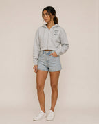 Game, Set, Matcha Cropped Hoodie