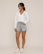 Game, Set, Matcha Cropped Hoodie