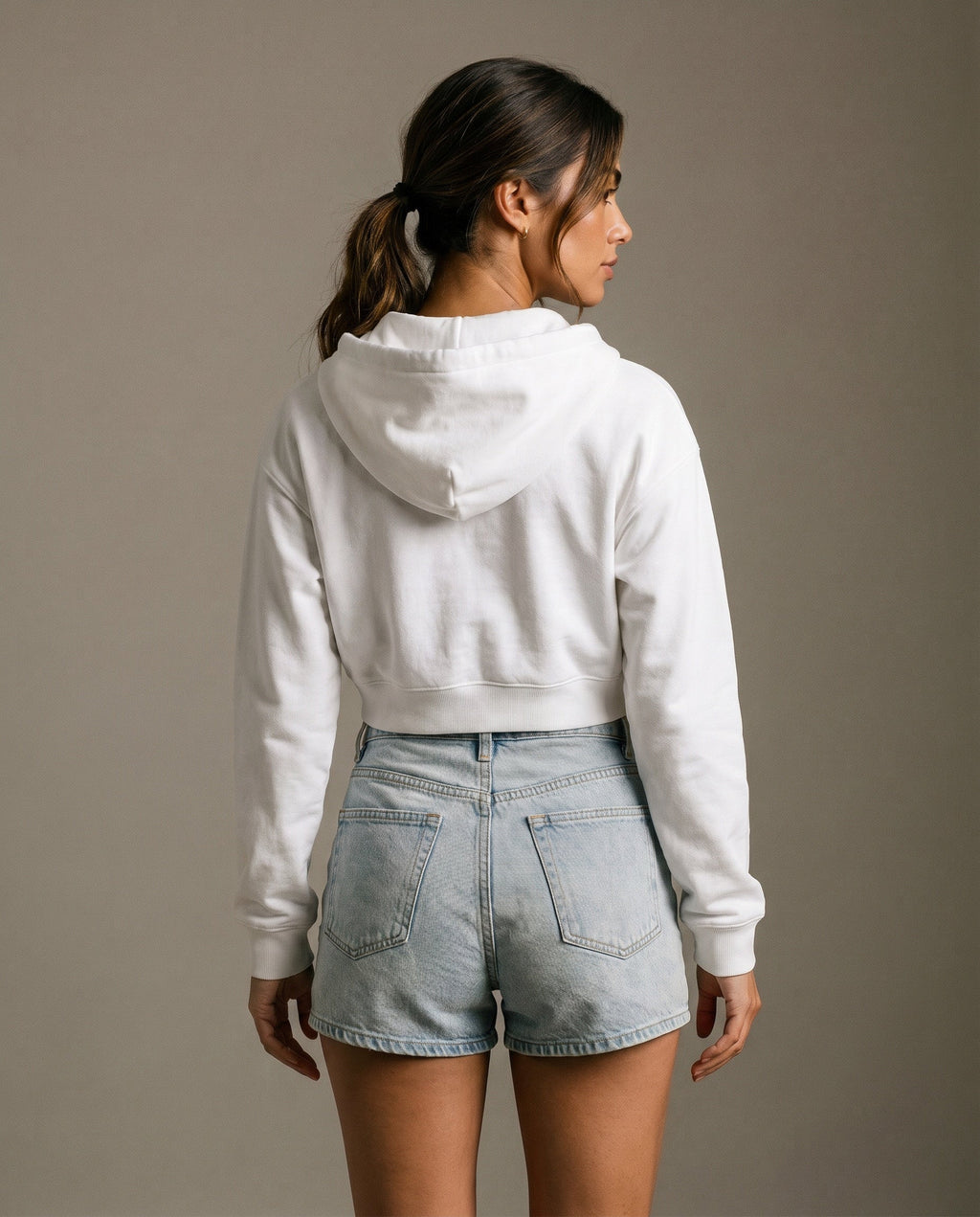 Game, Set, Matcha Cropped Hoodie
