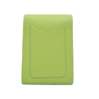 Handmade Leather Festival Phone Bag - Grass Green