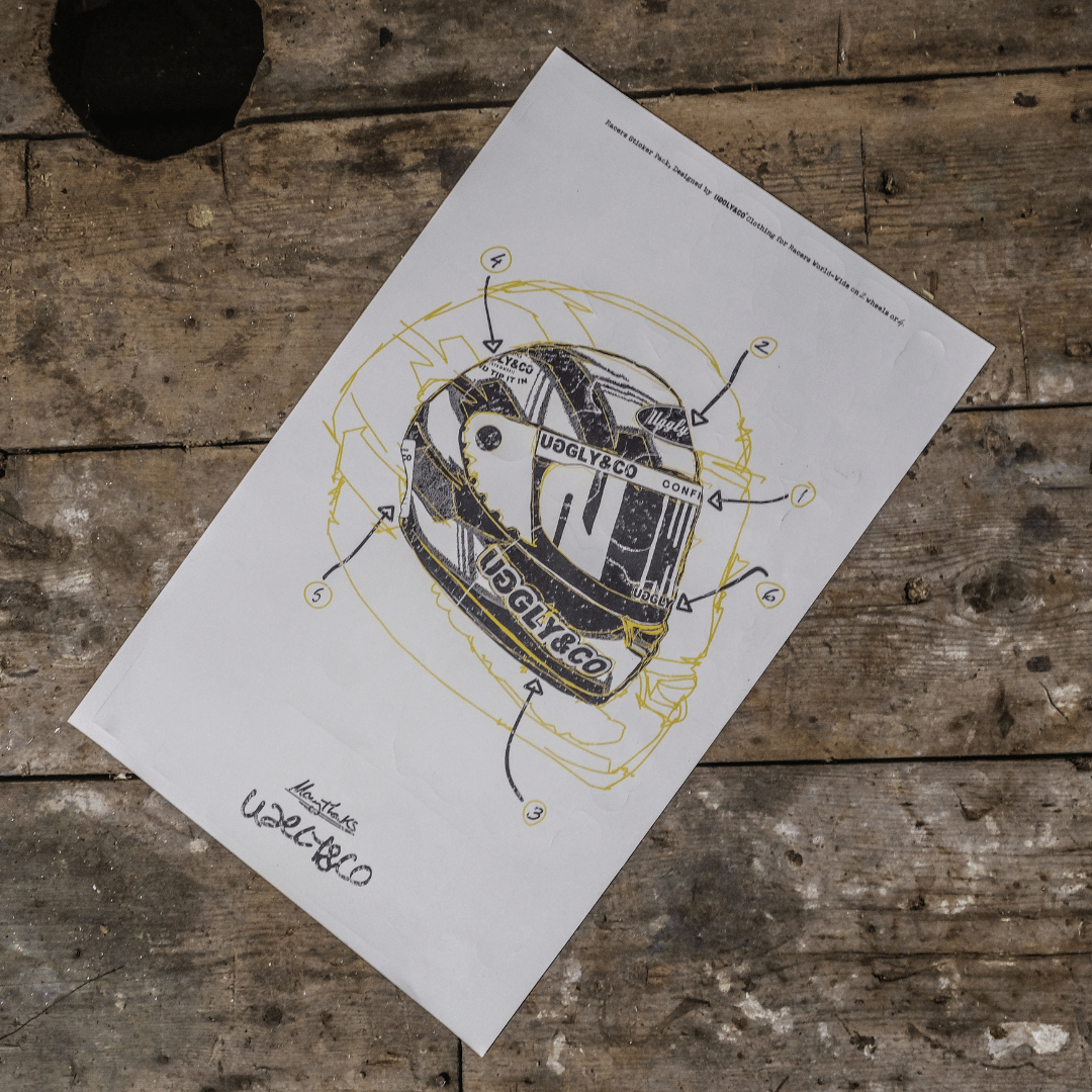 Helmet Sticker Pack