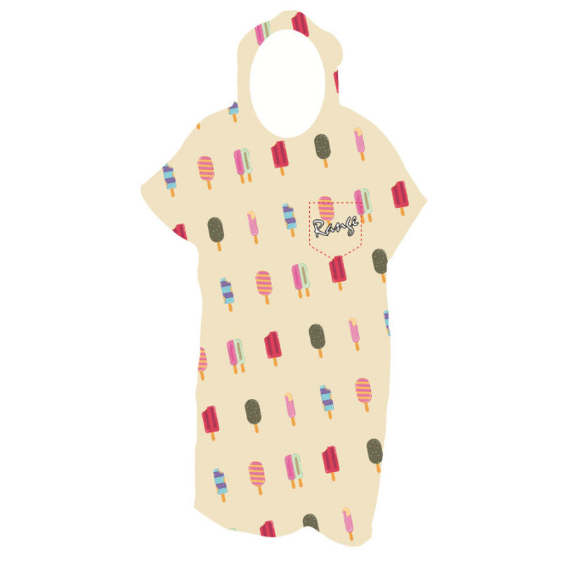 Range kids poncho cream One size