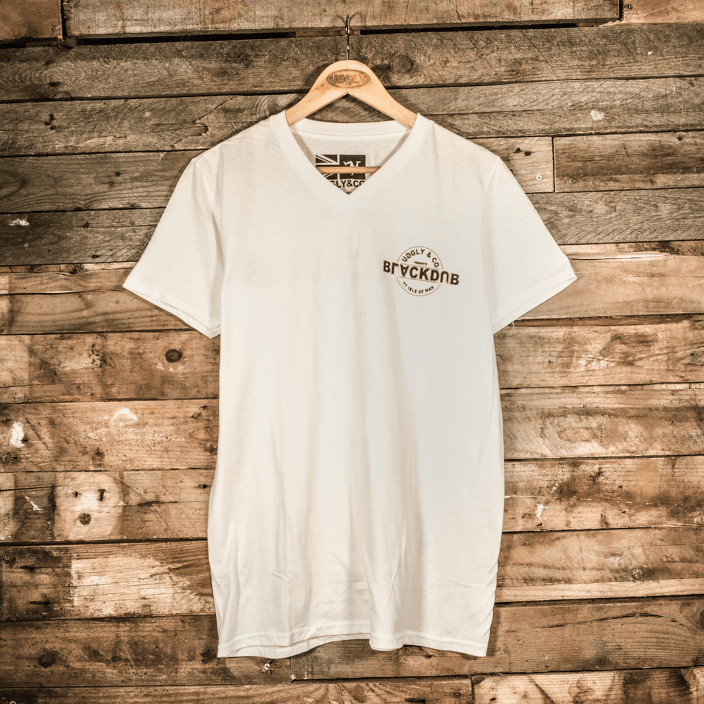 White Stamp Tee