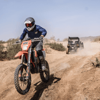 No.1 Blue Vintage Motocross Jersey