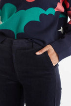 Louche Joele Cord Slim Leg Trouser