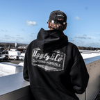Black Surf Diamond Hoodie