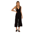 Amuse society Port woven jump suit Black
