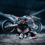 Black Flattrack Hoodie
