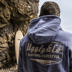 Purple Surf Diamond Hoodie