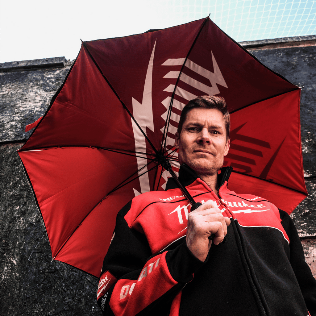 Milwaukee Tools x Ducati Umbrella
