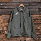 Green Flattrack Moto Shacket