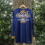 No.1 Blue Vintage Motocross Jersey