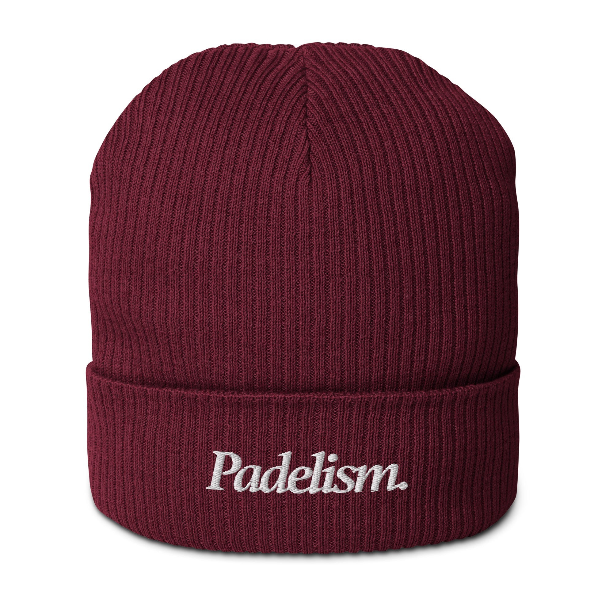 Padelism Organic Beanie Burgundy