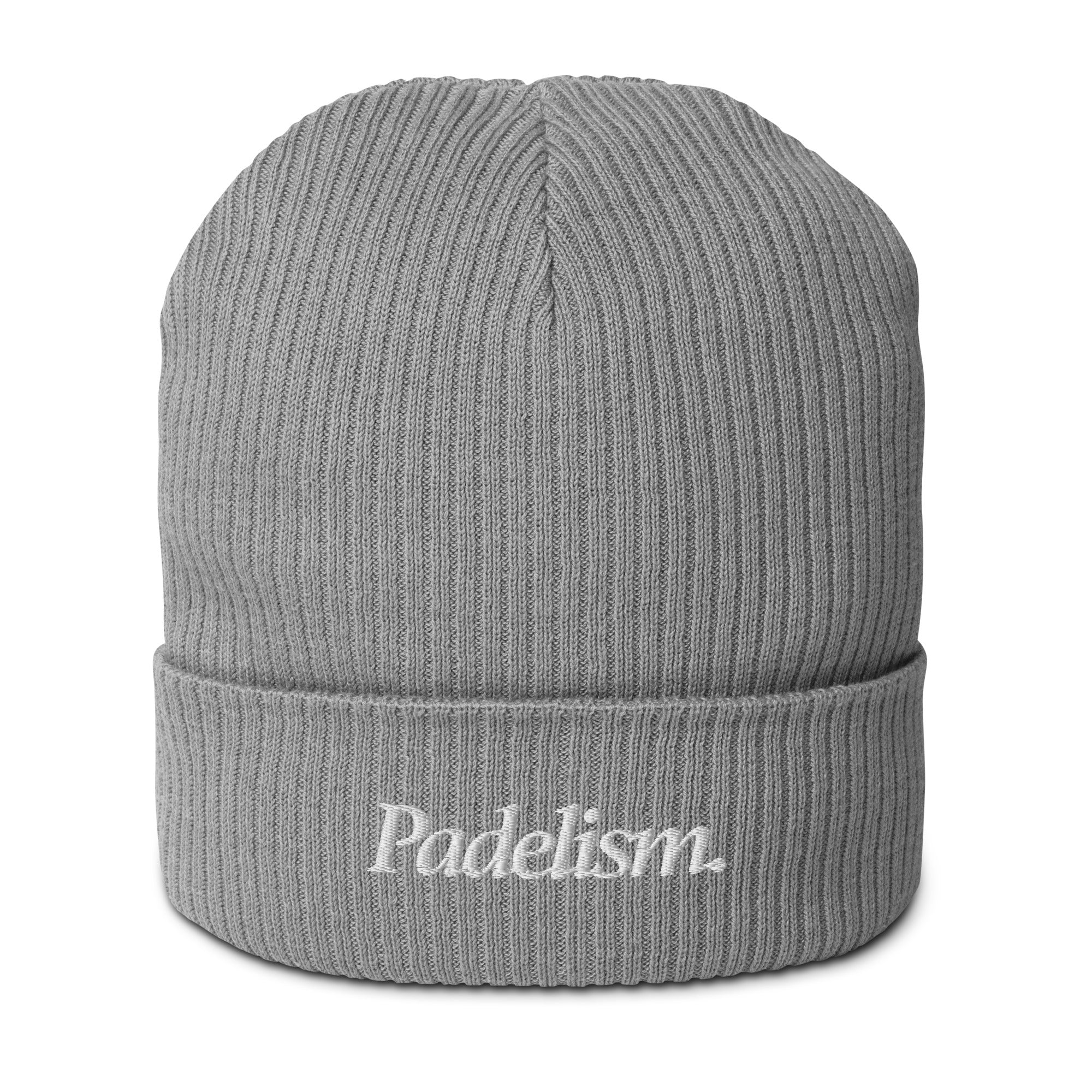 Padelism Organic Beanie Light Grey