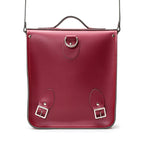 Handmade Leather City Backpack - Oxblood