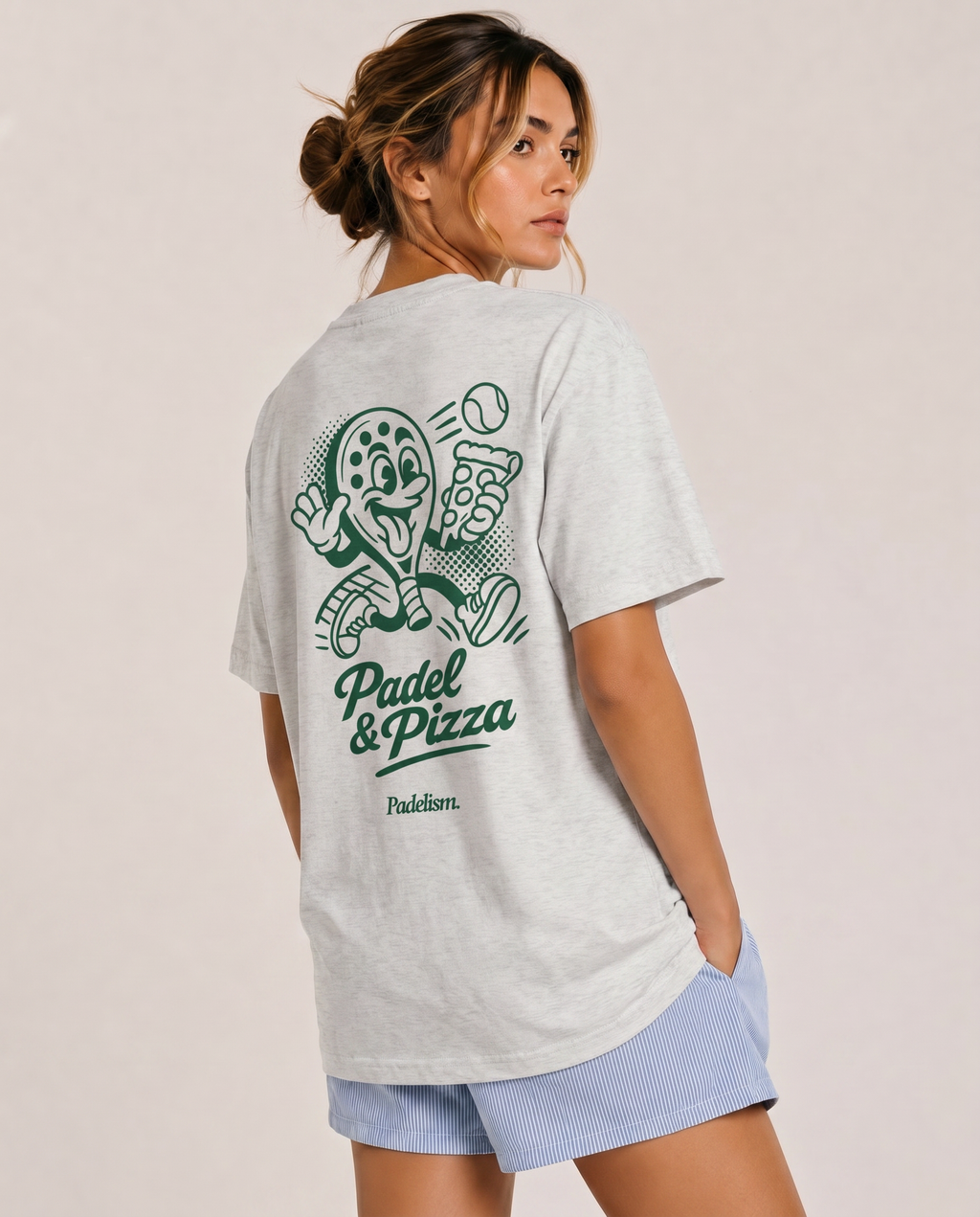 Padel & Pizza - Heavyweight T-Shirt