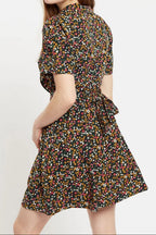 Louche Perry Dippy Ditsy Print Mini Shirtdress