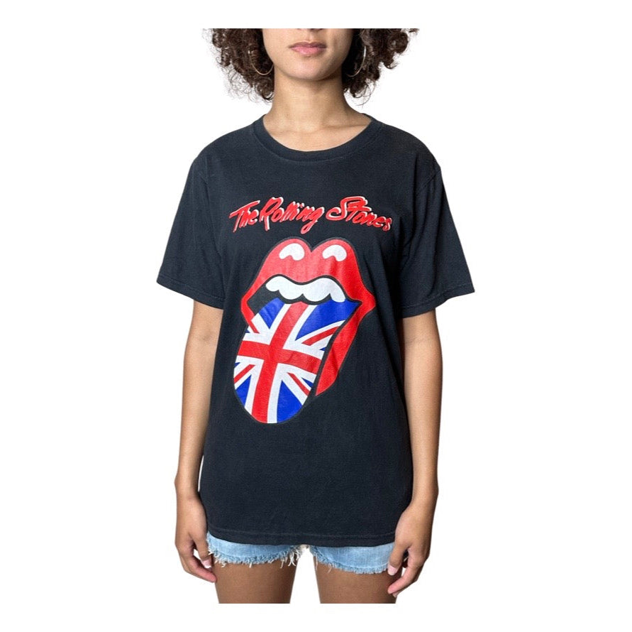 Original Vintage Rolling Stones Band T - Shirt UK 8 -12