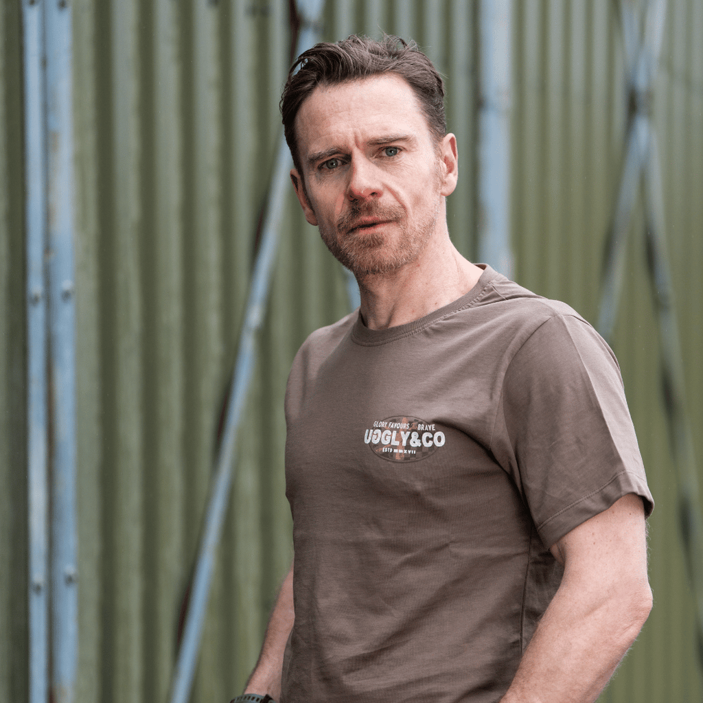Brown Union Jack Tee