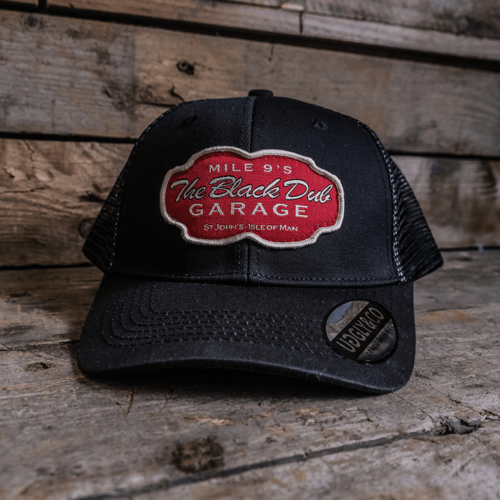 Black Dub Garage Trucker Hat