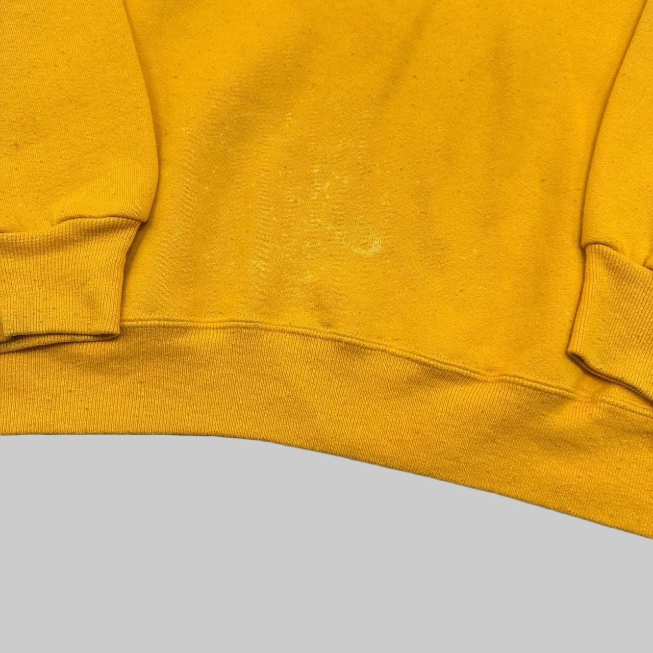 Vintage Russell Athletic Michigan Sweatshirt Yellow Medium