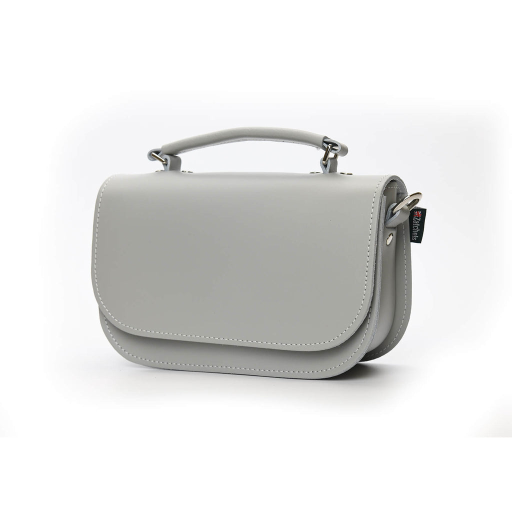 Aura Handmade Leather Bag - Ghost