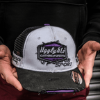 Purple Diamond Trucker Hat x JDM Racing