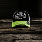 Yellow & White Diamond Trucker Hat