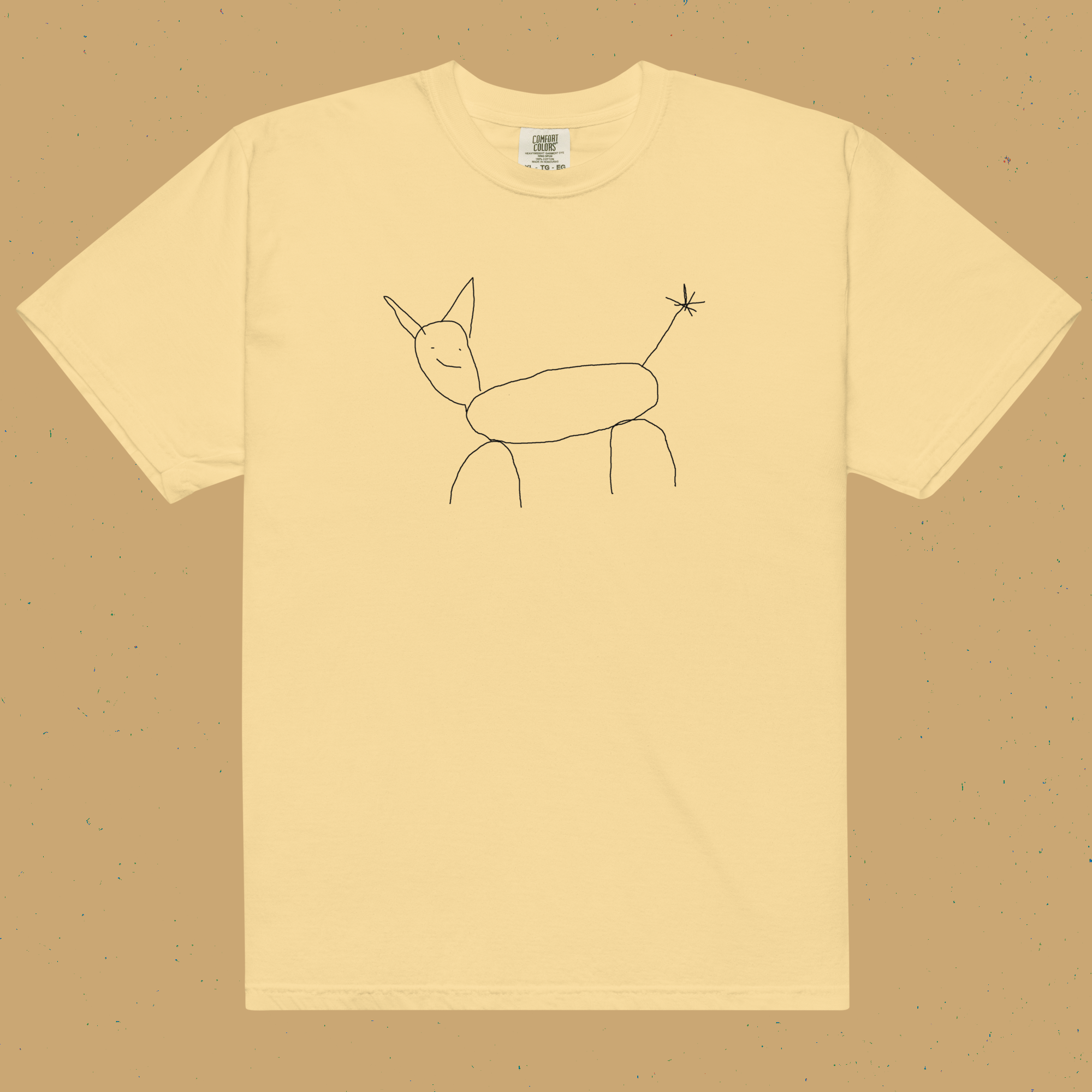 dog - t-shirt Butter