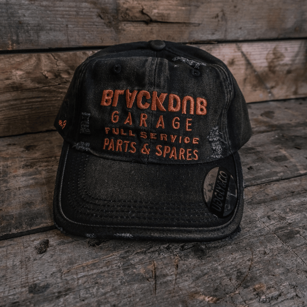 Black Parts & Spares Vintage Cap