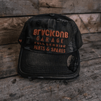 Black Parts & Spares Vintage Cap
