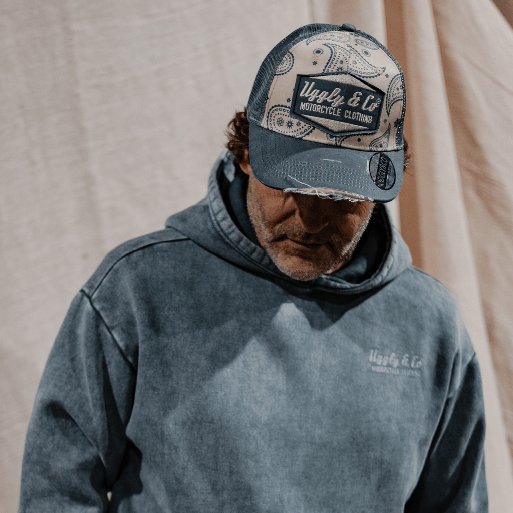 Bandana Diamond Trucker Hat