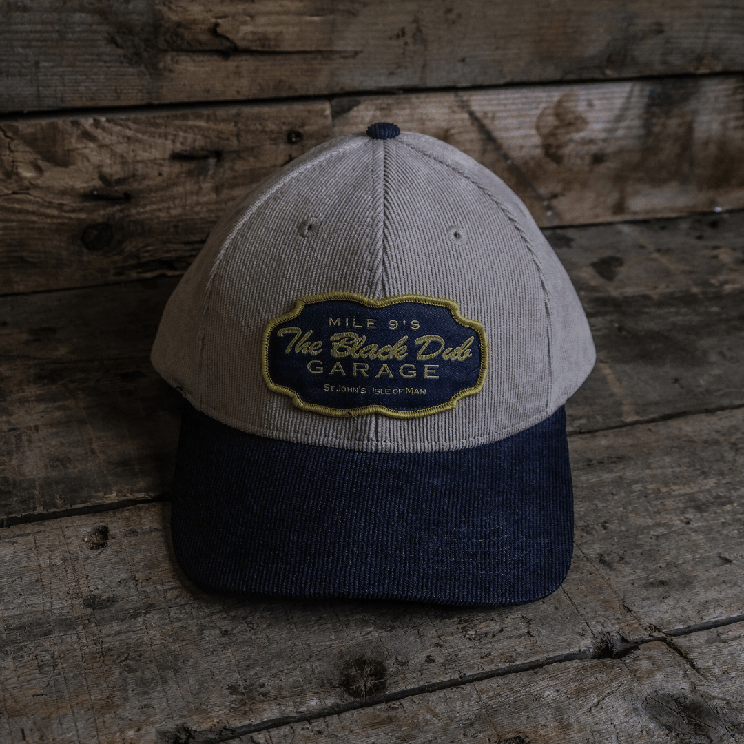 Corduroy Black Dub Garage Vintage Cap