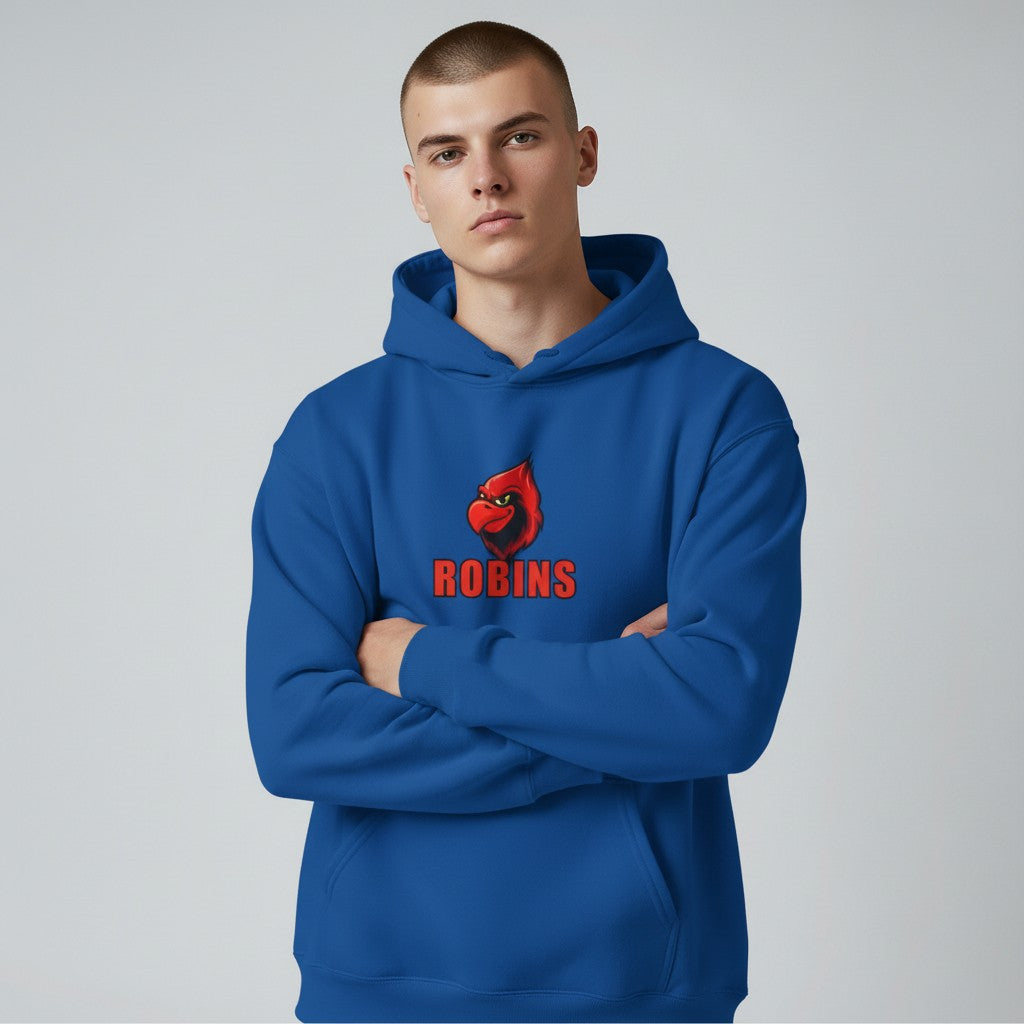 Brag Vintage Robins Sports Hoodie Blue