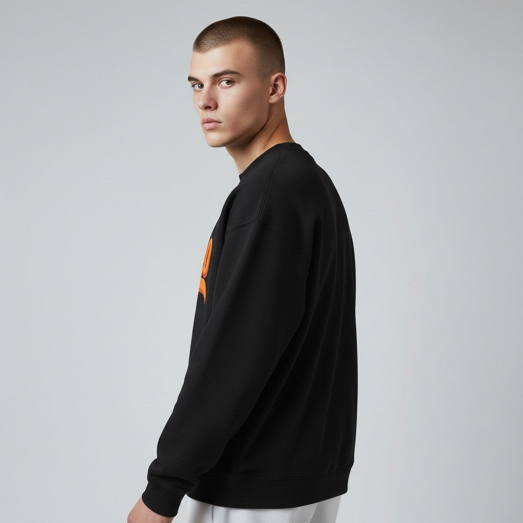 Brag Vintage Rodeo Sweatshirt Black