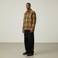 Carhartt Relaxed Fit Flannel Sherpa-Lined Shirt Jacket