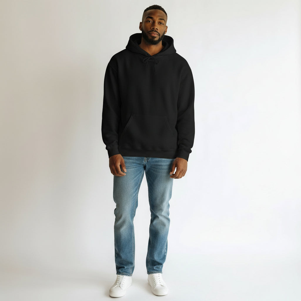 Brag Vintage Cali Fishing Co Hoodie Black