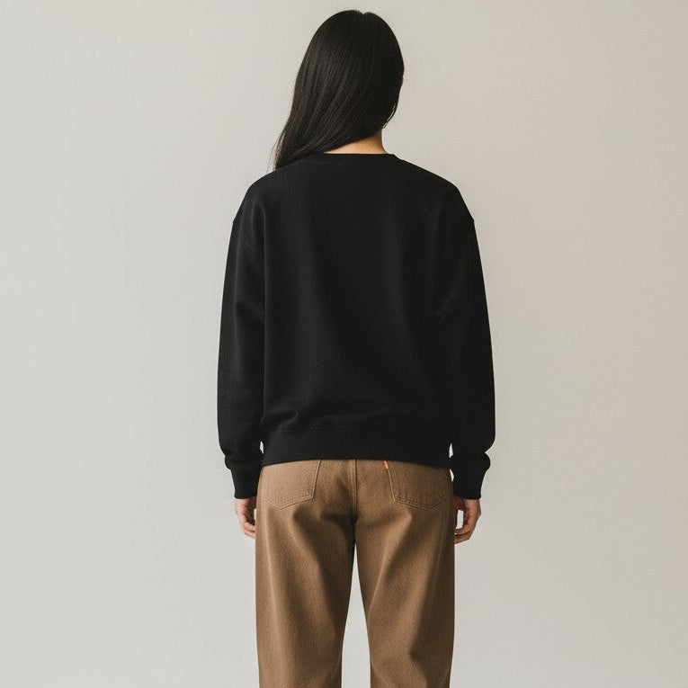 Brag Vintage Miami Beach Sweatshirt Black