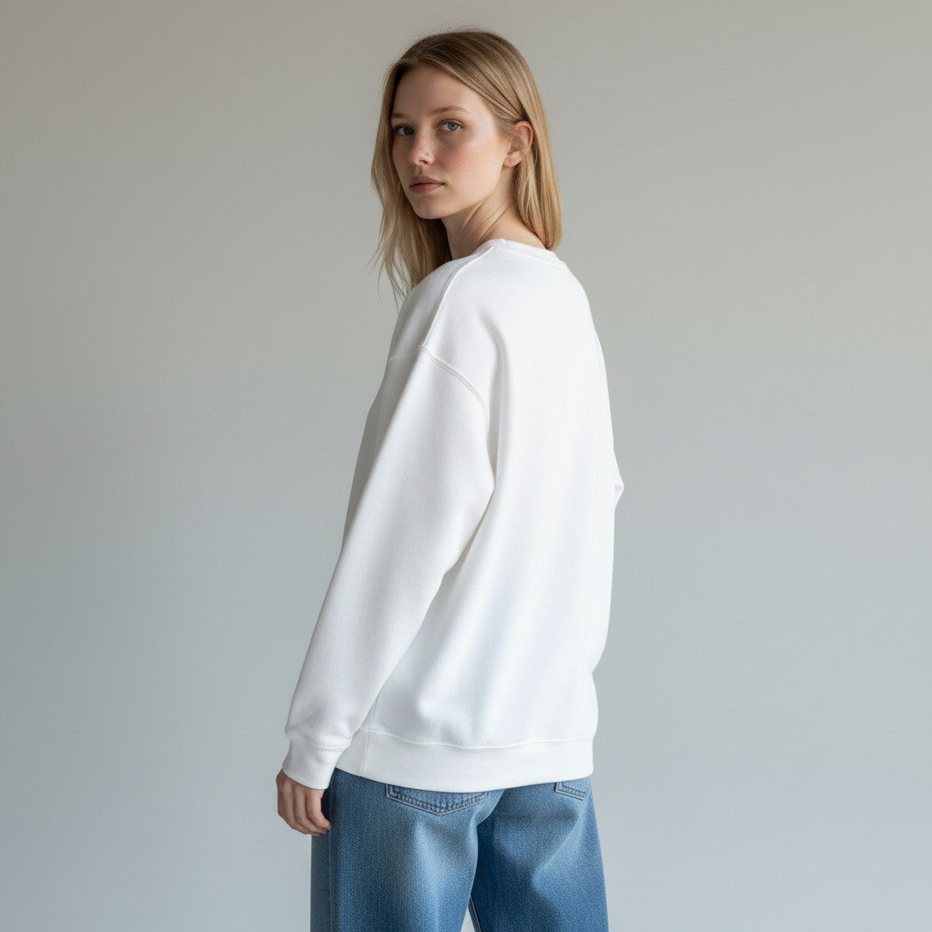 Brag Vintage USA Strasbourg Sweatshirt White