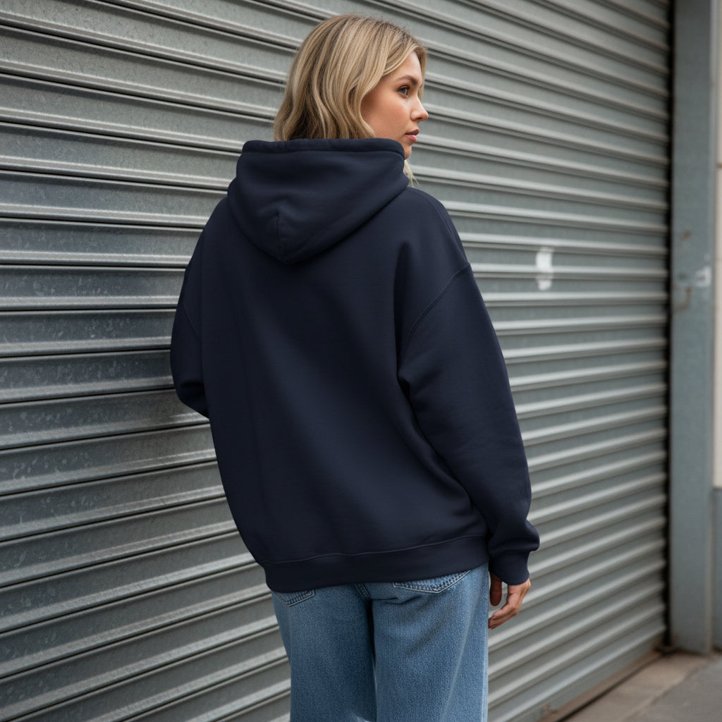 Brag Vintage Capitola Tennis Hoodie Navy