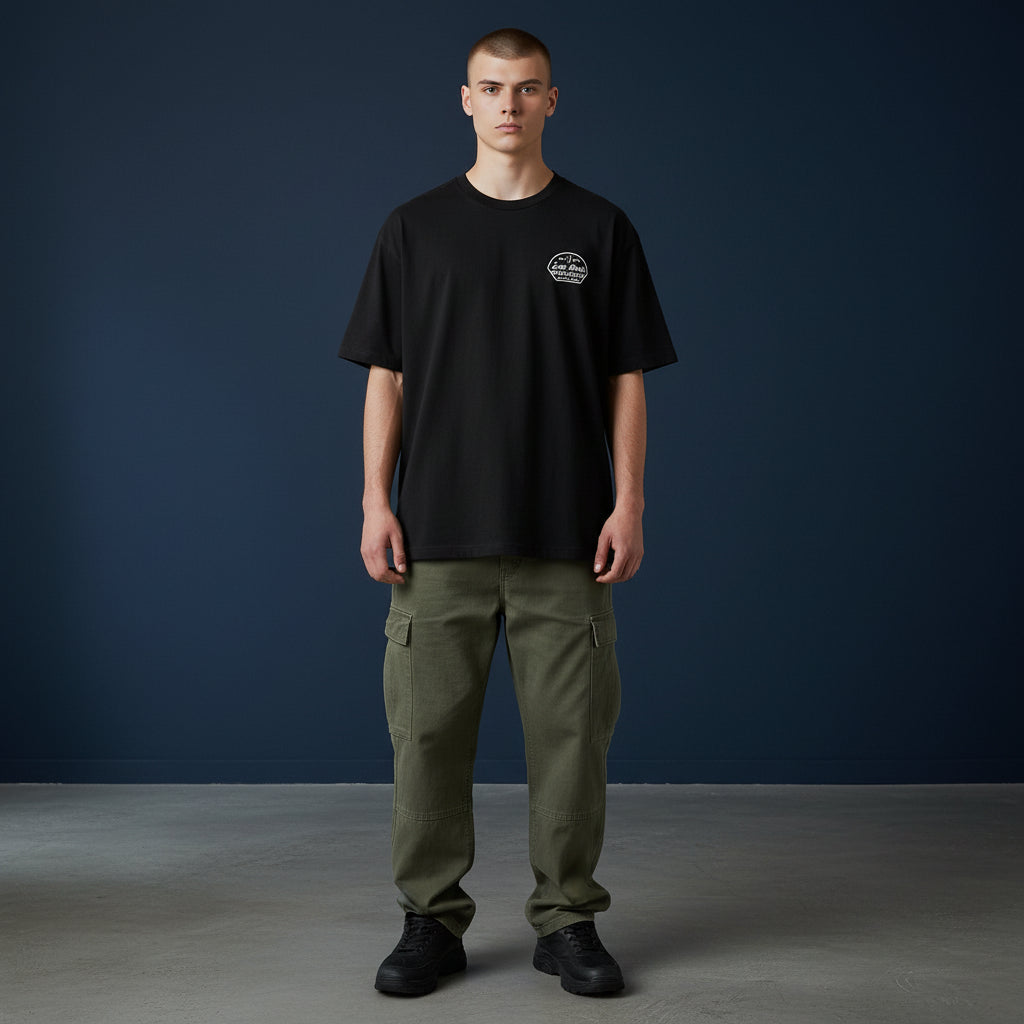 Late Brake Speed Shop T-Shirt Black